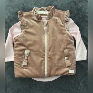 Kids' Tan Vest with Ruffle Sleeves
Cat and Jack 
Farall Mankind